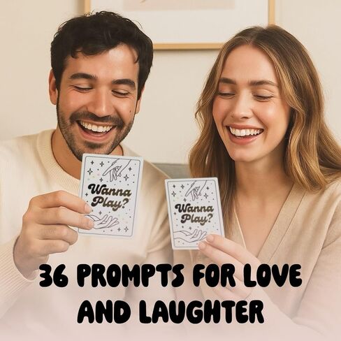 Wanna Play?™ Couples Card Game – Playful Date Night Idea & Romantic for Couple, Couples Game for Him or Her, Valentine’s Day Gift or Just Because in Saudi Arabia