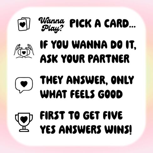 Wanna Play?™ Couples Card Game – Playful Date Night Idea & Romantic for Couple, Couples Game for Him or Her, Valentine’s Day Gift or Just Because in Saudi Arabia