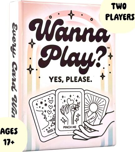 Wanna Play?™ Couples Card Game – Playful Date Night Idea & Romantic for Couple, Couples Game for Him or Her, Valentine’s Day Gift or Just Because in Saudi Arabia