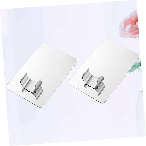 LIFKOME 2pcs Nail Art Silver Finger Ring Makeup Mixing Tray for Color Blending for Nail Art Artists Salons Home Use Medium in Saudi Arabia