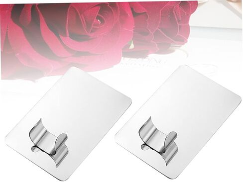 LIFKOME 2pcs Nail Art Silver Finger Ring Makeup Mixing Tray for Color Blending for Nail Art Artists Salons Home Use Medium in Saudi Arabia