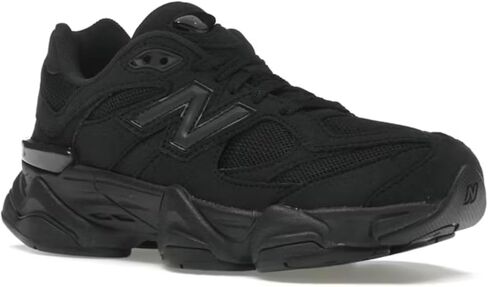 New Balance 9060 Big Kids Shoes (Black Castlerock, 7) in Saudi Arabia