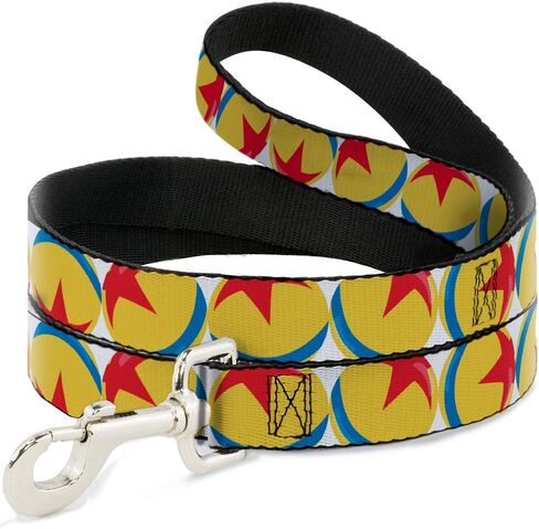Dog Leash Disney Pixar Luxo Ball Repeat White Yellow Blue Red 6 Feet Long 1.0 Inch Wide in Saudi Arabia