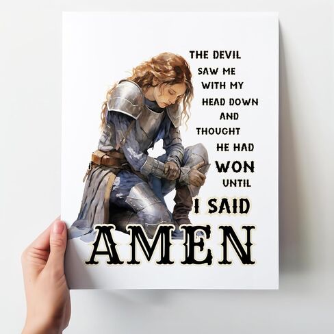 Inspirational Wall Decor for Women - Spirituality positive Quotes Wall Decor - Motivational Christian Gifts for Women, Woman, Teen Daughter - Religious Womens Bedroom Decor - Prayer Christian Wall Art in Saudi Arabia