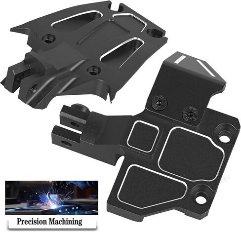 RC Aluminium Front Rear Chassis Brace Mounts/Skid Plates Upgrades Part for 1/10 Jato 4X4 4WD,Jato 4X4 VXL,(Replaces Part:#9025#9044) Navy Blue in Saudi Arabia
