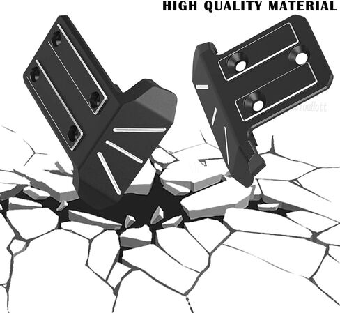 RC Aluminium Front Rear Chassis Brace Mounts/Skid Plates Upgrades Part for 1/10 Jato 4X4 4WD,Jato 4X4 VXL,(Replaces Part:#9025#9044) Navy Blue in Saudi Arabia