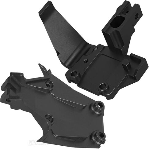 RC Aluminium Front Rear Chassis Brace Mounts/Skid Plates Upgrades Part for 1/10 Jato 4X4 4WD,Jato 4X4 VXL,(Replaces Part:#9025#9044) Navy Blue in Saudi Arabia