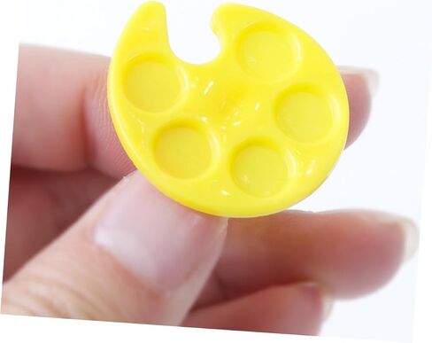 Nuobesty Nail Art Tray Mini Ring Ring حامل الأظافر للطلاء تصميم فنان التصميم للتكنولوجيا in Saudi Arabia
