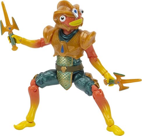 Fortnite Solo Mode - Atlantean Fishstick - 4-Inch Highly Detailed Figure with Fish Sticks Harvesting Tool in Saudi Arabia