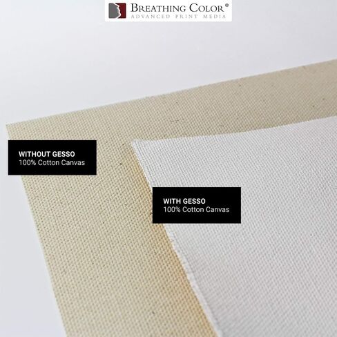 بيضاء Gesso Canvas Primer حزمة 8 أوقية. مع فرشاة التطبيق وورق الصنفرة. الحفاظ على الطلاء من الامتصاص! سواء أكان الأكريليكات أو الزيوت أو الألوان المائية أو الباستيل ، تجعل كل لوحة تبدو أفضلها المطلقة in Kuwait