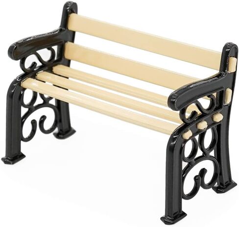 Odoria 1/24 Miniature Park Bench Dollhouse Decoration Accessories in Saudi Arabia