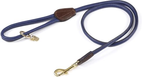 Digby & Fox Rolled Leather Dog Lead (Brown) in Saudi Arabia