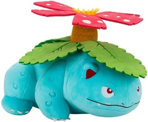 Pokemon Venusaur Plush - شخصية حيوانية محشوة بحجم 12 بوصة مع تفاصيل أصلية in Saudi Arabia