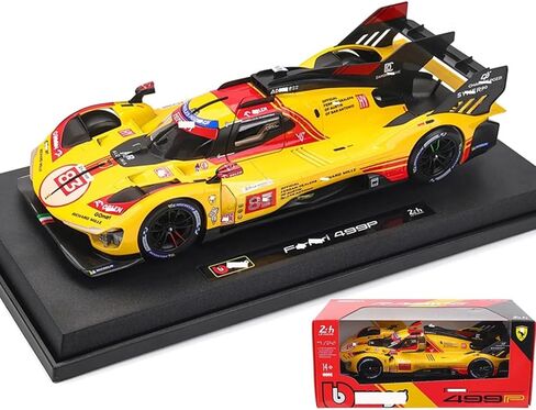 1/24 499p#83 Yifei Ye Alloy Diecast Car Model Lemans 24H Champion Edition | مجموعة مجموعة الكبار الفاخرة | مميز المعادن الحرف | هدية لهواة الجمع in Kuwait