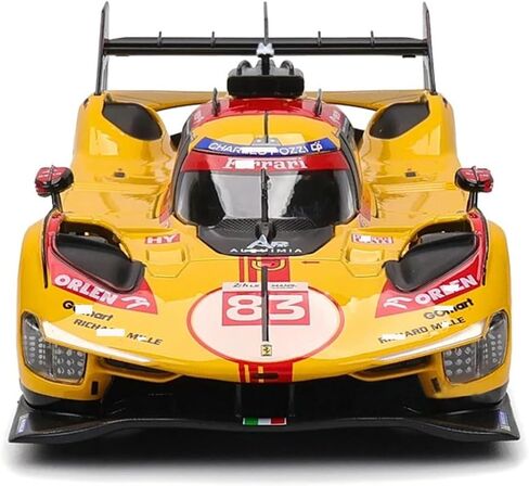 1/24 499p#83 Yifei Ye Alloy Diecast Car Model Lemans 24H Champion Edition | مجموعة مجموعة الكبار الفاخرة | مميز المعادن الحرف | هدية لهواة الجمع in Kuwait