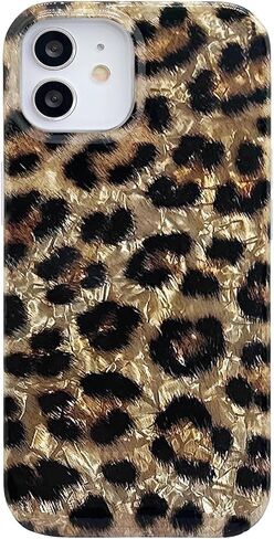 حافظة J.west iPhone 11، تصميم فاخر لامع لؤلؤي لامع، غطاء خلفي من السيليكون الناعم الشفاف الشفاف للفتيات والنساء لهاتف Apple iPhone 11 6.1 بوصة (ملون) in Kuwait