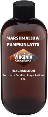 Marshmallow Pumpkin Latte (Our Version of The Brand Name) Fragrance Oil (8 oz Bottle) for Candle Making, Soap Making, Tart Making, Room Sprays, Lotions, Car Fresheners, Slime, Bath Bombs, Warmers in Saudi Arabia