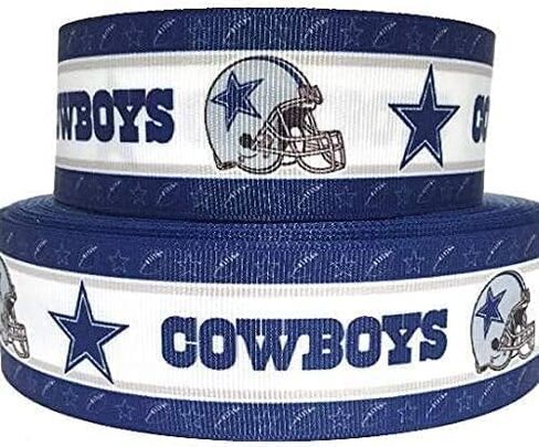 Grosgrain Ribbon 5/8" Wide Sports Football Printed - Per Yard in Saudi Arabia