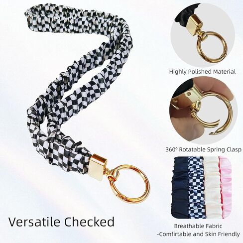 امسع scrunchie الحبل لطيف لشارات الهوية ، حامل سلسلة المفاتيح للمعلم والطبيب وغيره من المهنيين in Kuwait