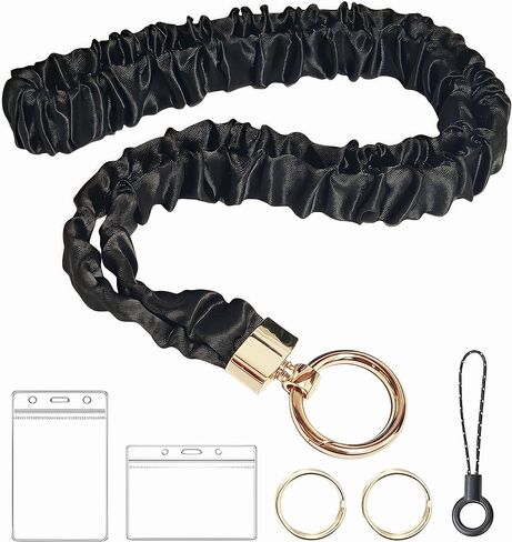 امسع scrunchie الحبل لطيف لشارات الهوية ، حامل سلسلة المفاتيح للمعلم والطبيب وغيره من المهنيين in Kuwait