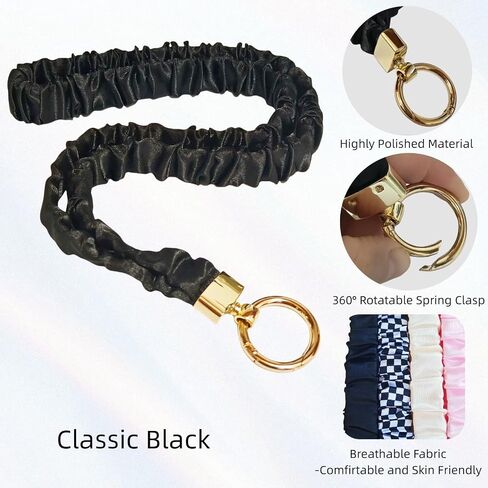 امسع scrunchie الحبل لطيف لشارات الهوية ، حامل سلسلة المفاتيح للمعلم والطبيب وغيره من المهنيين in Kuwait