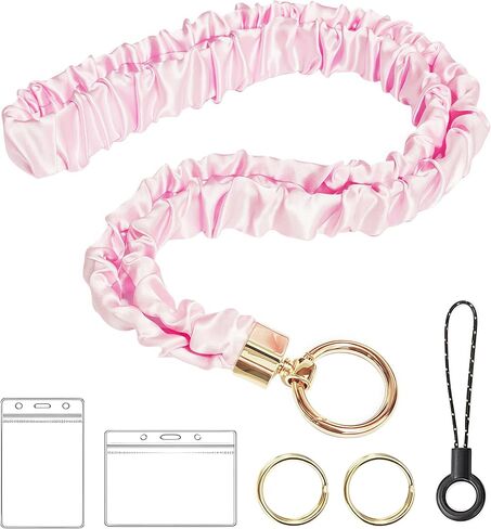 امسع scrunchie الحبل لطيف لشارات الهوية ، حامل سلسلة المفاتيح للمعلم والطبيب وغيره من المهنيين in Kuwait