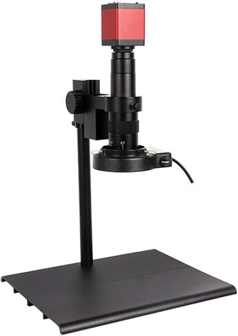 Microscope Kit HDMI VGA 48MP 4K USB Digital Video Monocular Microscope Camera Continues Zoom 180x C-Mount Mount Adapters in Saudi Arabia