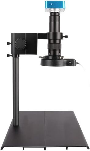 Microscope Kit HDMI VGA 48MP 4K USB Digital Video Monocular Microscope Camera Continues Zoom 180x C-Mount Mount Adapters in Saudi Arabia