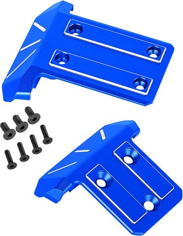 ترقيات RC Skid Plates Part for 1/10 Jato 4x4 Brushless ، Jato 4x4 VXL ، ألواح خلفية أمامية من الألومنيوم ، استبدال #9044 ، الأزرق البحري in Kuwait