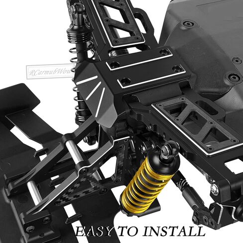 ترقيات RC Skid Plates Part for 1/10 Jato 4x4 Brushless ، Jato 4x4 VXL ، ألواح خلفية أمامية من الألومنيوم ، استبدال #9044 ، الأزرق البحري in Saudi Arabia