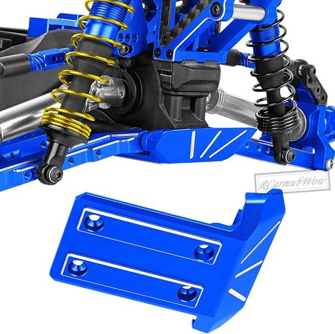 ترقيات RC Skid Plates Part for 1/10 Jato 4x4 Brushless ، Jato 4x4 VXL ، ألواح خلفية أمامية من الألومنيوم ، استبدال #9044 ، الأزرق البحري in Kuwait