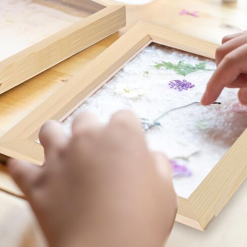 إطار طباعة الشاشة الحريرية 3 قطع من MECCANIXITY، خشب 15.7 × 11.8 بوصة مع 160 شبكة بيضاء لمشروع طباعة الشاشة بنفسك in Kuwait