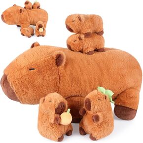 5-في 1 هايلاند بقرة محشوة بالحيوانات مع الأطفال في الداخل ، 5 مساءً مجموعة من المرتفعات البقرات ، و 4 أطفال ، وزينة ، وديكور ، وسادة ، من 3 إلى 8 سنوات ، والهدايا ، واللعب الخيالي (الأبقار) in Kuwait