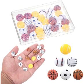 42 أجهزة كمبيوتر متنوعة كرة رياضية ، راتنجات صغيرة راتنج رياضية تزيين شقة راتنجات الراتنجات سحر كرة السلة لكرة القدم لكرة القدم تنس حبات صغيرة من أجل الحرف اليدوية DIY SCRABBOOKING SHARMS in Kuwait