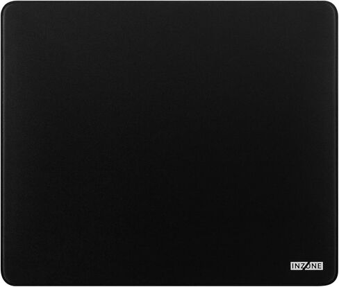 Sony INZONE Mat-F Control-Type Large Cloth Gaming Mousepad, Thick 6mm Cushion, High Friction, 480x400mm, Edge Stitched, SlimFlex Non-Slip Rubber Base, Developed with Fnatic in Saudi Arabia