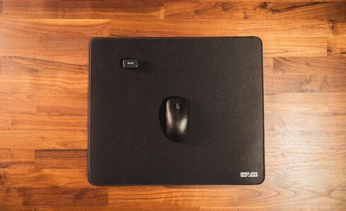 Sony INZONE Mat-F Control-Type Large Cloth Gaming Mousepad, Thick 6mm Cushion, High Friction, 480x400mm, Edge Stitched, SlimFlex Non-Slip Rubber Base, Developed with Fnatic in Saudi Arabia