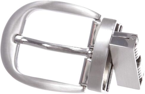 1 3/8" (34 mm) Nickel Free Round Reversible Clamp Belt Buckle in Saudi Arabia