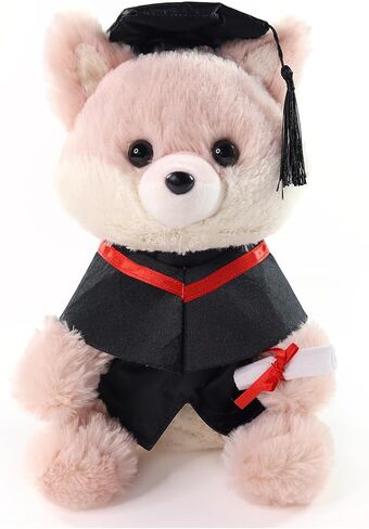 Fox Stuffed Animal, Adorable Toy Fox Plush for Kids Boys Girls Birthday Nursery Bedtime Gift, 10“ Pink in Kuwait