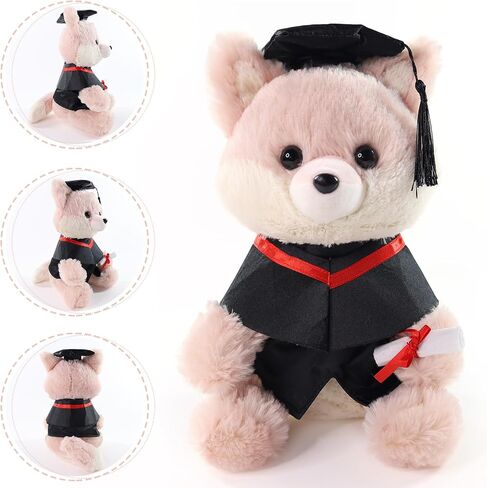 Fox Stuffed Animal, Adorable Toy Fox Plush for Kids Boys Girls Birthday Nursery Bedtime Gift, 10“ Pink in Kuwait