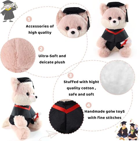 Fox Stuffed Animal, Adorable Toy Fox Plush for Kids Boys Girls Birthday Nursery Bedtime Gift, 10“ Pink in Kuwait