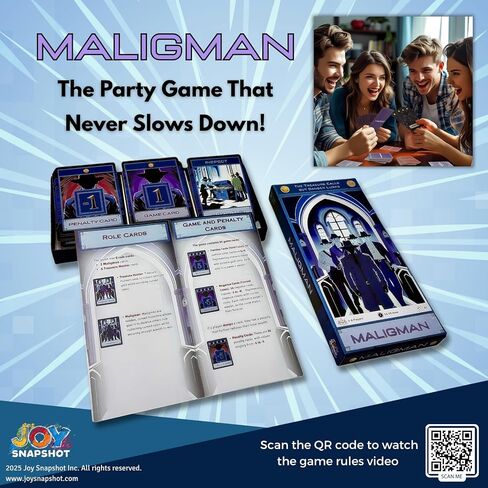 A Strategic Social Deduction Card Game | Hidden Roles, Deception & Bluffing | Kids and Adults Card Game | Exciting Party & Family Game for 4-8 Players, Ages 8+ in Saudi Arabia