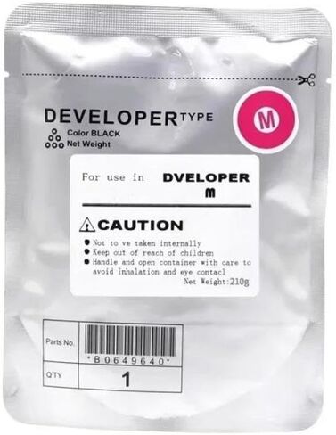 210g DV512 Developer Powder Compatible with BH C224 C284 C364 C454 C554 Photocopy Machines Toner Replacement for Copier(DV512- Yellow) in Saudi Arabia