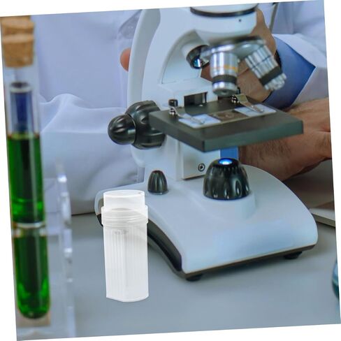 Lifkome 2pcs جرة تلطيخ الشفافية العالية مع رف تلطيخ الشرائح للطب المختبري والكيمياء استخدام لشرائح المجهر in Saudi Arabia