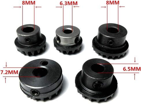 5 PCS Gear مجموعة للمغني Touch N Sew 620 625 628 629 630 635 640 600 649 Series in Kuwait