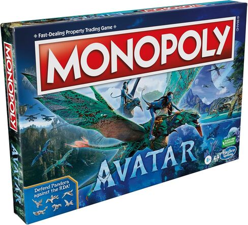 Monopoly: لعبة لوحة Avatar Edition للأعمار 8 وما فوق ، ألعاب عائلية من 2 إلى 6 لاعبين ، ألعاب الأطفال in Saudi Arabia