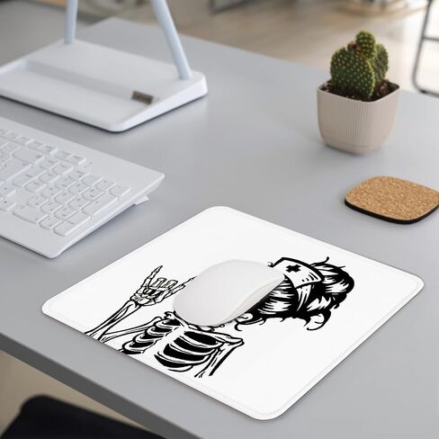 Pink Nurse Mouse Pad - Trendy Nurse Office Desk Accessories, New Graduates Nurse Gifts, Waterproof Non-Slip Rubber Base School Nurse Mousepad for Wireless Mouse 7.9x9.5 Inch in Kuwait