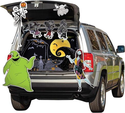 Disney Nightmare Before Christmas Treat Your Trunk Kit, Official Disney Trunk or Treat Car Decoration Set in Saudi Arabia