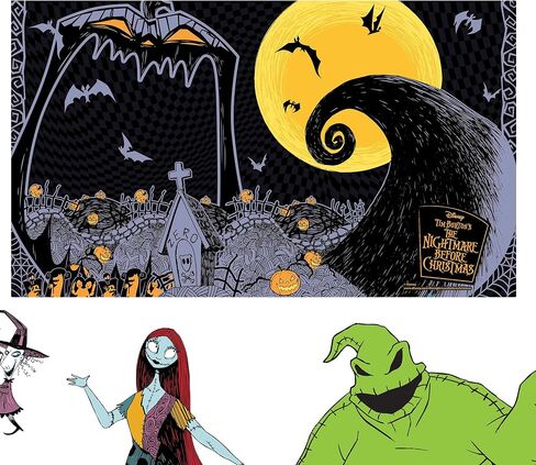 Disney Nightmare Before Christmas Treat Your Trunk Kit, Official Disney Trunk or Treat Car Decoration Set in Saudi Arabia