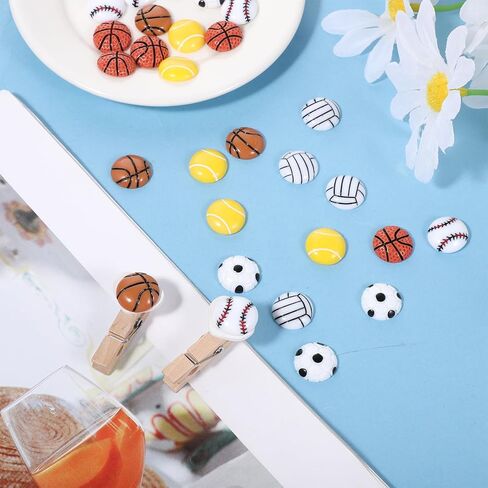 42 أجهزة كمبيوتر متنوعة كرة رياضية ، راتنجات صغيرة راتنج رياضية تزيين شقة راتنجات الراتنجات سحر كرة السلة لكرة القدم لكرة القدم تنس حبات صغيرة من أجل الحرف اليدوية DIY SCRABBOOKING SHARMS in Kuwait