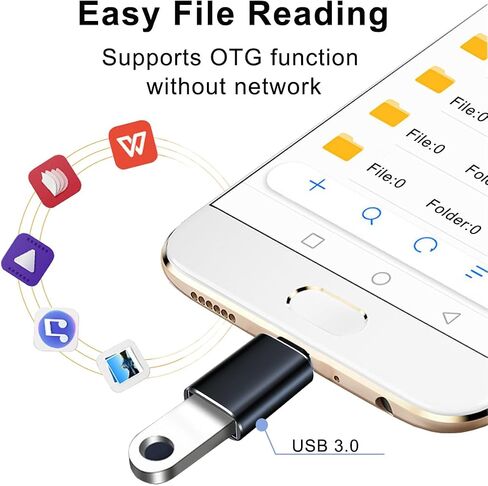 محولات USB من النوع A - 3 أنماط، قطعتان لكل منهما in Saudi Arabia